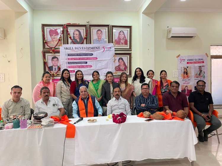 वीएनएनओ ग्लोबल कि वर्कशॉप हुई आयोजित सक्षम नारी सक्षम समाज ।