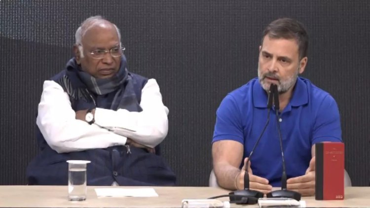 संसद में धक्कामुक्की पर राहुल गांधी का आरोप: "हमें रोका गया, यह शर्मनाक"