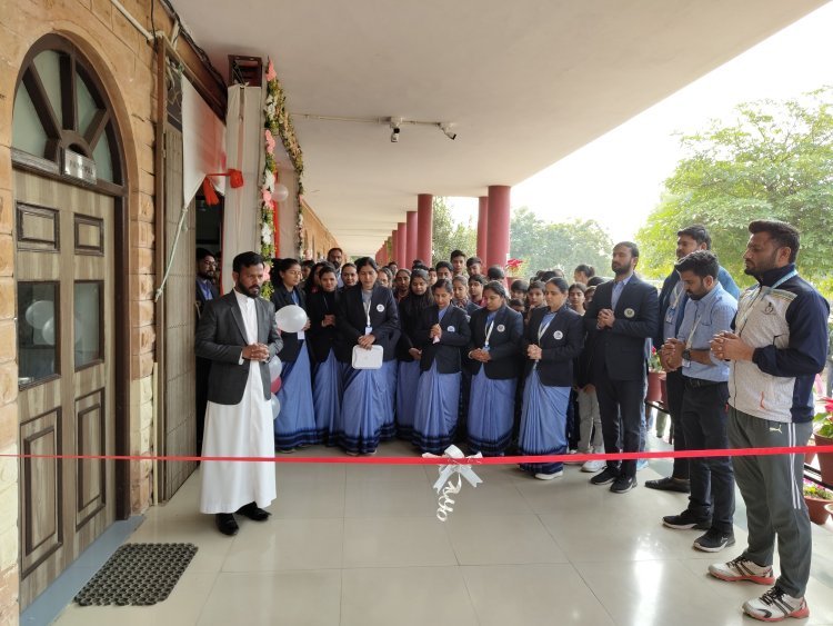 क्रिसमस पर्व पर संत पॉल स्कूल में विज्ञान प्रदर्शनी व मेले का हुआ आयोजन संवाददाता जमाल खान बाली