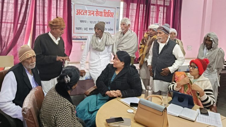 जिले के सभी उपखण्ड मुख्यालयों पर विशेष अटल जन सेवा शिविरों का हुआ आयोजन