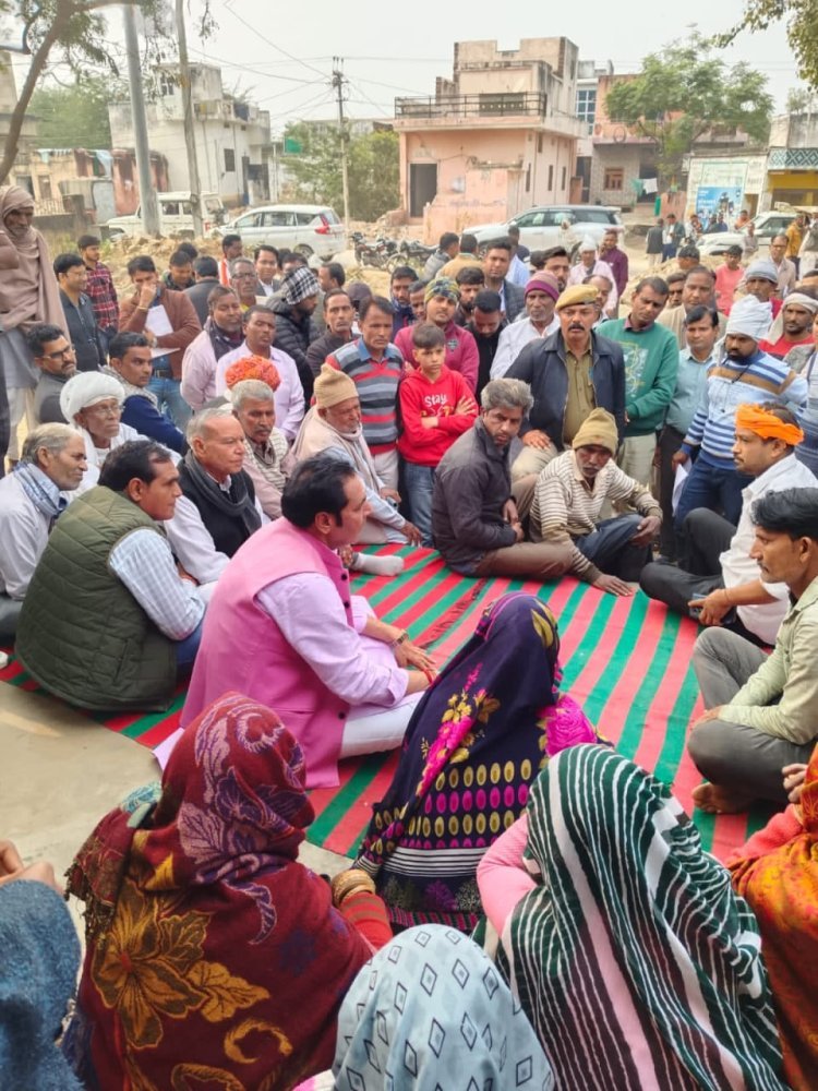 विधायक ने नगरपालिका क्षेत्र विराटनगर में आमजन के सुने अभाव अभियोग