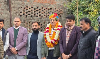 उत्कृष्ट कार्य के लिए किया सम्मानित 