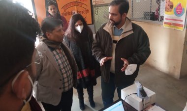 एनसीडी मामलों के प्रबंधन में लाइव्स कार्यक्रम का प्रभाव: संयुक्त निदेशक ने किया निरीक्षण  