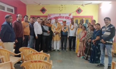 अग्रवाल समाज को मजबूत बनाने का संकल्प, नवनिर्वाचित अध्यक्ष गंगाराम गोयल का फालना में स्वागत 