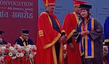 तन्वी जैन ने एलएलबी में प्राप्त किया गोल्ड मेडल    