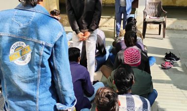 राजकीय संप्रेषण ग्रह में विधिक जागरूकता शिविर, बच्चों को कानूनी अधिकारों की जानकारी दी गई 