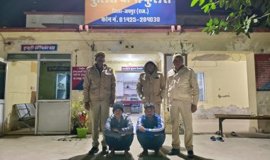फुलेरा पुलिस की बड़ी कार्रवाई: मादक पदार्थ और अवैध शराब के साथ दो गिरफ्तार 