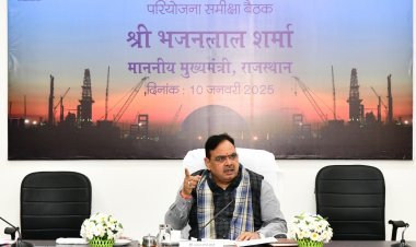 मुख्यमंत्री भजनलाल शर्मा ने किया एचपीसीएल राजस्थान रिफाइनरी का निरीक्षण, विकास को दी नई दिशा 