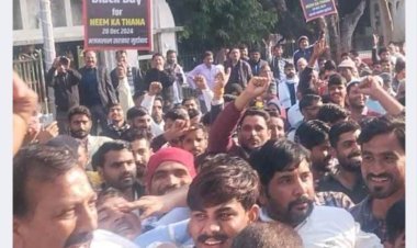 नीमकाथाना में उग्र आंदोलन की आहट, 5 फरवरी को जयपुर कूच का ऐलान