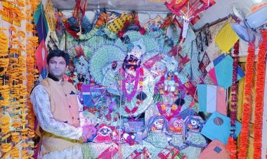 मकर संक्रांति पर श्री जगन्नाथ मंदिर में खाटूश्यामजी का हुआ अलौकिक श्रृंगार 