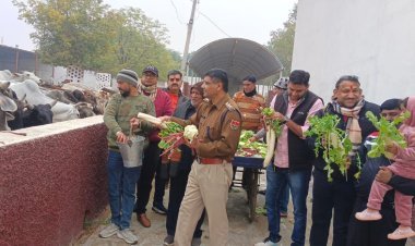 गौसेवा कर मनाई मकर सक्रांति