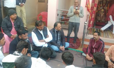 कबीरसर गांव में करणी माता मंदिर से अतिक्रमण हटाने के लिए ग्रामीण लामबंद 