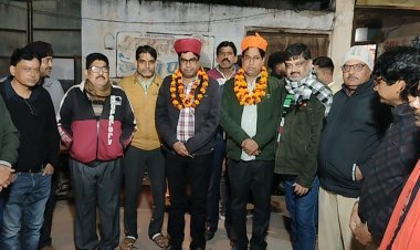 भाजपा अध्यक्ष सैनी व जिला प्रतिनिधि महर्षि का स्वागत