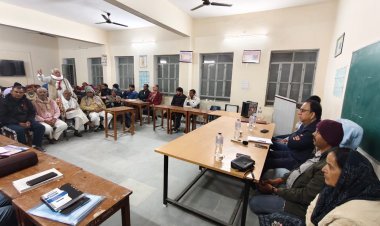 जिला गोपालन समिति व जिला गौ सेवा समिति की बैठक 