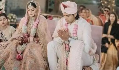 नीरज चोपड़ा और हिमानी मोर की शादी की नई तस्वीरें आईं सामने: दुल्हन ने भाईयों के साथ की जयमाला की एंट्री, दिल्ली-चंडीगढ़ से हुई खास शॉपिंग  