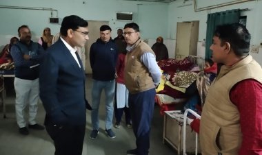 सुशासन को सुनिश्चित करने के लिए जिलेभर में कार्यालय का किया गया निरीक्षण