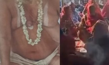 श्रद्धालुओं ने की प्रयागराज में हुई दर्दनाक घटना में मृतकों की आत्मशांति के लिए यज्ञ व मोक्ष प्राप्ति की प्रार्थना