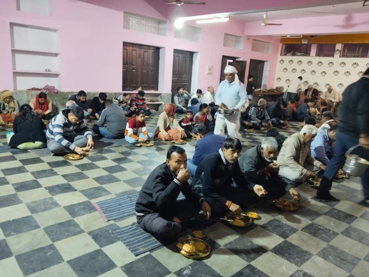 प्राचीन जति शक्ति भैंरुजी मंदिर में आयोजित पौष बड़ा महोत्सव में उमड़ी श्रद्धालुओं की भीड़