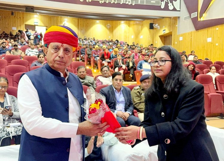 मुख्यमंत्री रोजगार उत्सव: केंद्रीय मंत्री भागीरथ चौधरी ने 13,000 युवाओं को नियुक्ति पत्र सौंपे, रोजगार और विकास को बताया प्राथमिकता  