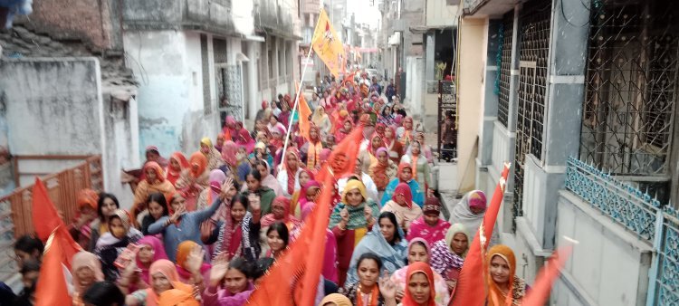 श्री राम मंदिर प्राण प्रतिष्ठा वर्षगांठ पर बाली में भव्य प्रभात फेरी, हजारों भक्तों ने लिया भाग