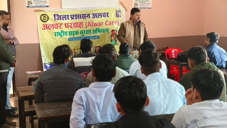 राष्ट्रीय सडक सुरक्षा माह के 13वें दिन की गई समझाईश एवं प्रवर्तन कार्रवाई