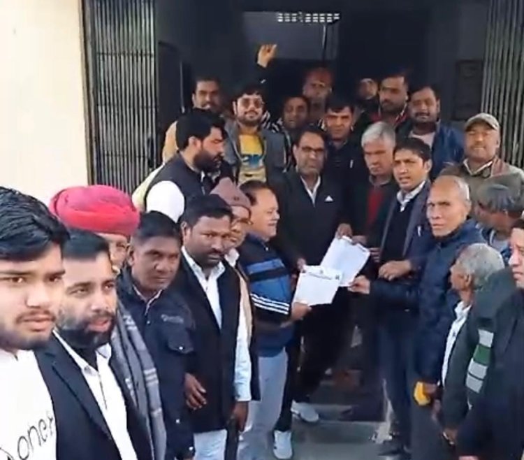 शाहपुरा जिला बचाओ आंदोलन: 12वें दिन भी जारी, रेगर समाज ने रैली निकाल जताया आक्रोश