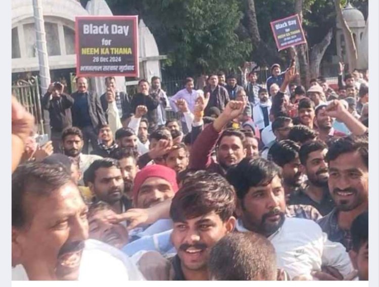 नीमकाथाना में उग्र आंदोलन की आहट, 5 फरवरी को जयपुर कूच का ऐलान