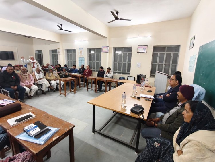 जिला गोपालन समिति व जिला गौ सेवा समिति की बैठक