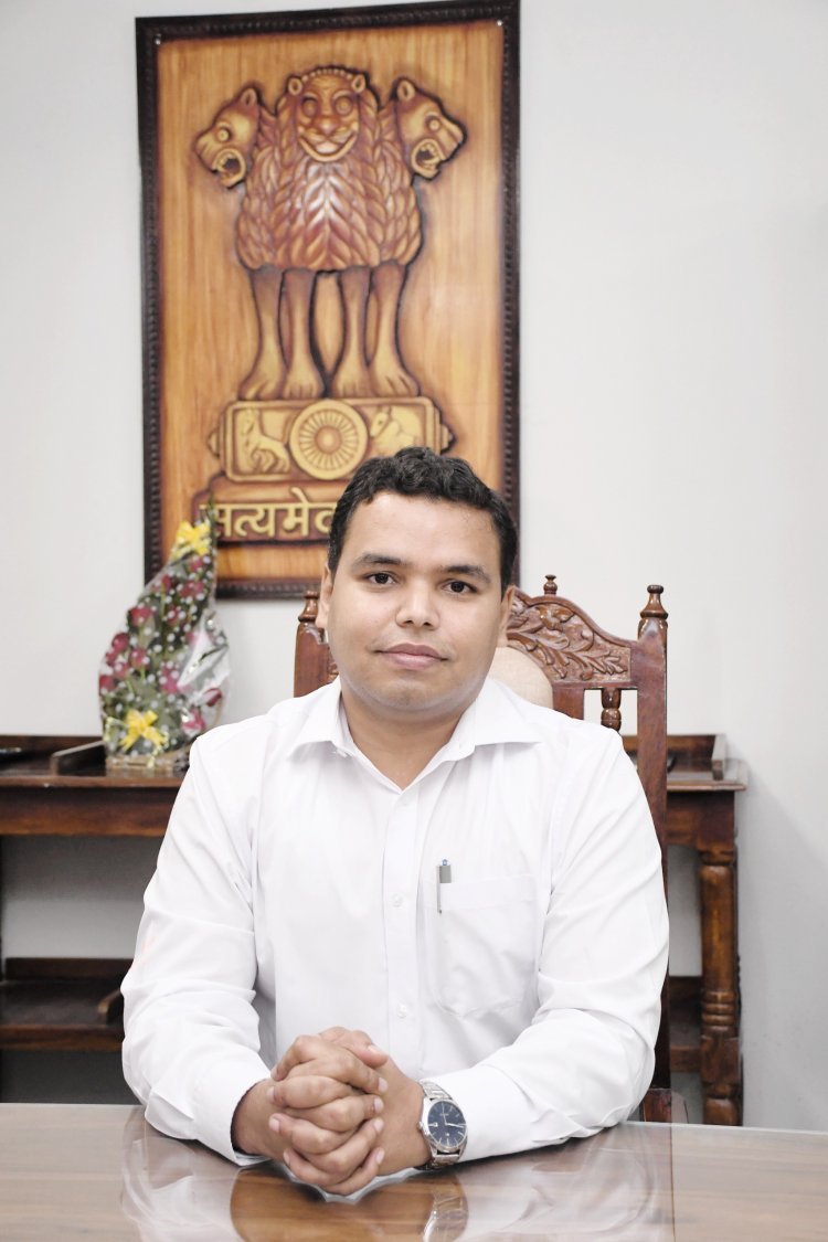 जिला कलक्टर अभिषेक सुराणा को डिजिटल सखी नवाचार व महिला सशक्तीकरण प्रोजेक्ट के लिए स्कॉच अवार्ड