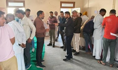 उपखण्ड अधिकारी ने किया फार्मर रजिस्ट्री शिविर का निरीक्षण 