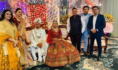 नरैना मूल के अनूप मंत्री राष्ट्रपति भवन में ऐतिहासिक विवाह समारोह के साक्षी बने 