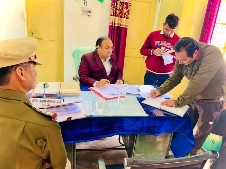 उपकारागृह किशनगढ़बास का निरीक्षण, सुधार के दिए निर्देश