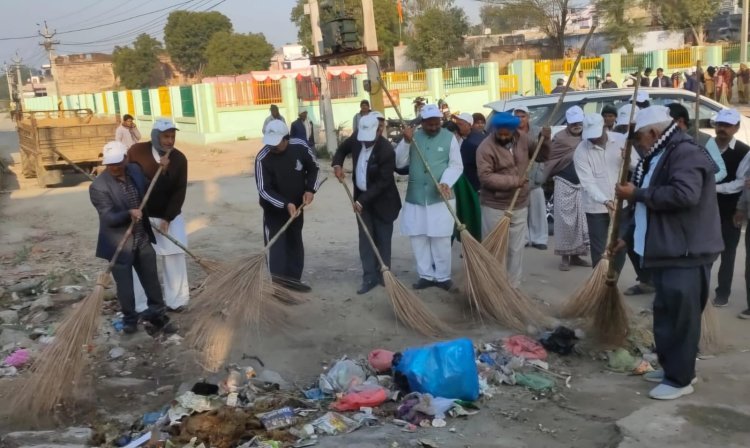 जिला कलक्टर ने "स्वच्छ खैरथल, हरित खैरथल" बनाने की दिशा में उठाया महत्वपूर्ण कदम