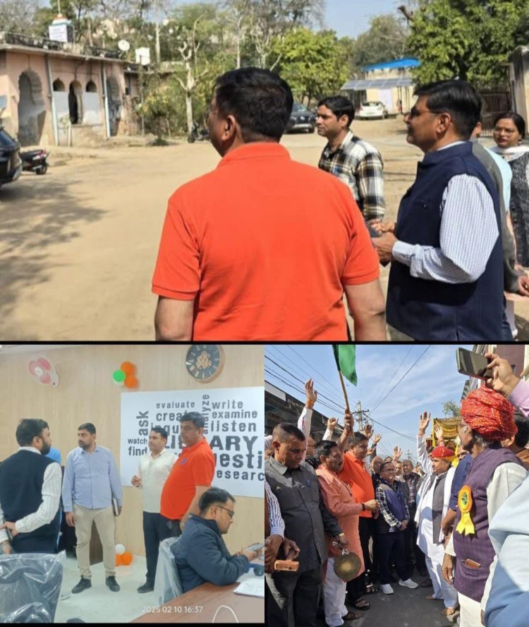 पर्यावरण एवं वन मंत्री ने किया वन प्रशिक्षण केंद्र अलवर का निरीक्षण