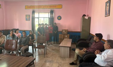 जिला परिषद सीईओ गौरव बुड़ानिया ने किया निरीक्षण