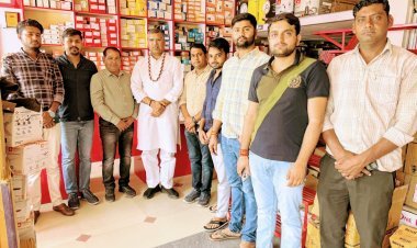 विधायक गेदर का लक्ष्मणगढ़ में किया स्वागत