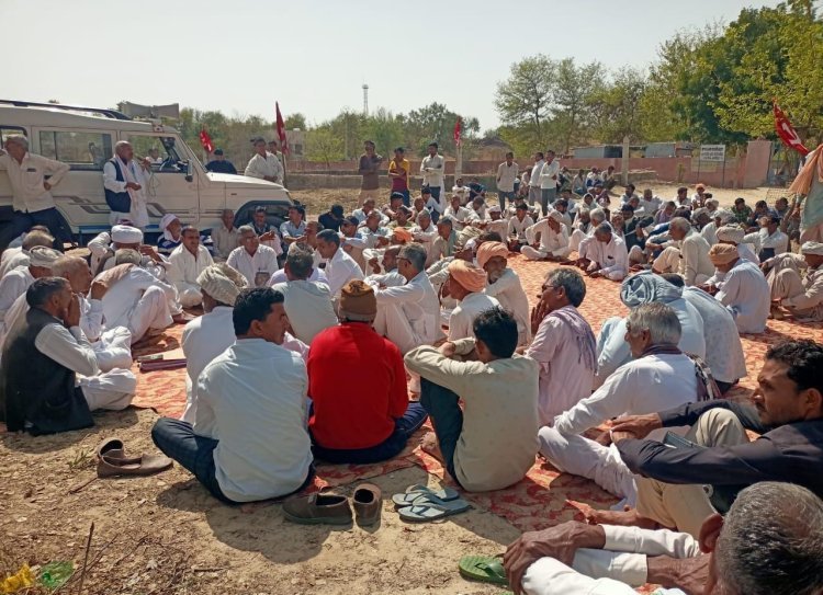 ओलावृष्टि से फसलें बर्बाद, धरतीपुत्रों ने मुआवजे की मांग को लेकर भरी हुंकार