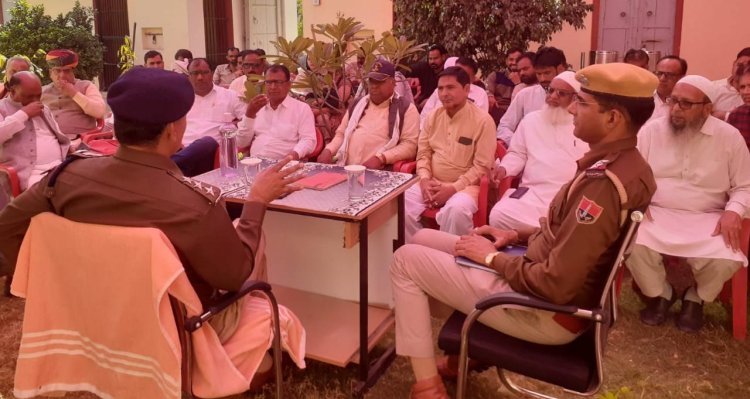 होली पर कानून व्यवस्था को लेकर सीएलजी की बैठक - सदस्यों ने दिए सुझाव, होली दहन स्थलों पर विशेष नजर रखने का निर्णय