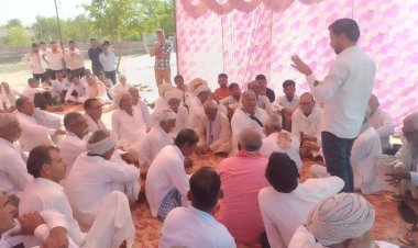 भानीपुरा तहसील कार्यालय का किसान आज करेंगें घेराव, धरना  जारी