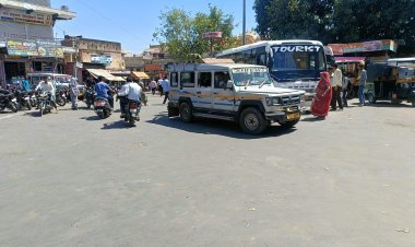 लक्ष्मणगढ़ शहर में रोडवेज बसों का आगमन बंद, आमजन परेशान