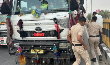 जिला कलक्टर के निर्देश पर अवैध खनन पर बड़ी कार्रवाई: 12 वाहन जब्त, 12 लाख का जुर्माना 