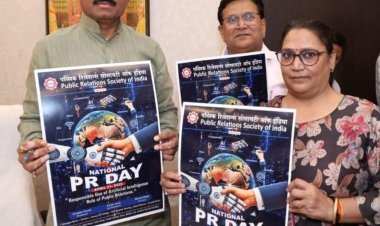 उपमुख्यमंत्री डॉ. बैरवा ने किया 48वें राष्ट्रीय जनसंपर्क दिवस के पोस्टर का विमोचन, जनसंपर्क पेशेवरों की भूमिका को बताया महत्वपूर्ण