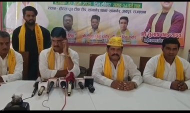 सुहेलदेव भारतीय समाज पार्टी पत्रकार होली मिलन समारोह 