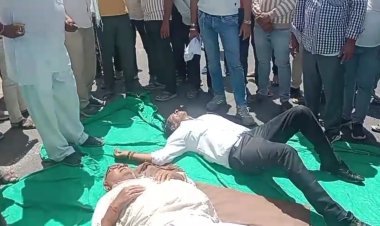 रास्ता खुलवाने के बाद खोला जाम