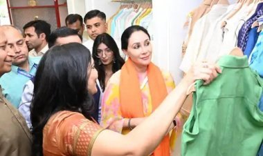 राजस्थान के पहले खादी डिजाइनर स्टोर 'सेवा' का उदघाटन 