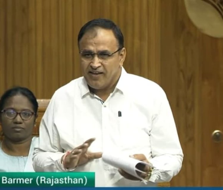 सांसद उम्मेदाराम बेनीवाल ने लोकसभा में उठाया बाड़मेर लिग्नाइट खदान घोटाले का मुद्दा