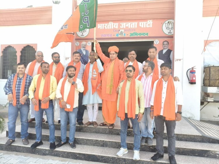 भाजपा विश्व की सबसे बड़ी राजनीतिक पार्टी - सत्येद्र पाराशर।