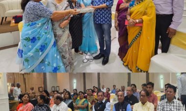 लायंस क्लब अलवर मत्स्य की वर्ष 2025-26 की अध्यक्ष बनी एम.जे.एफ. लायन डॉ. मंजू अग्रवाल ओर सचिव बनी लायन सुधा अग्रवाल - कोषाध्यक्ष के लिए किया लायन यामिनी गुप्ता को मनोनीत