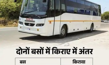 जयपुर-दिल्ली रोडवेज में वॉल्वो बंद, अब चलेंगी डीलक्स बसें: किराया ₹210 तक कम, पर कंफर्ट घटा; BS-6 मानकों के चलते फैसला