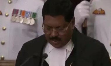 "जस्टिस बी.आर. गवई बने देश के 52वें मुख्य न्यायाधीश: राष्ट्रपति ने दिलाई शपथ, पहले बौद्ध और दूसरे दलित CJI"